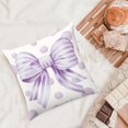 thumbnail image 5 of Fundas de almohada con lazo azul costero, fundas de almohada decorativas para habitación preppy de 18 x 18, fundas de almohada con decoración de habitación con estética de vaquera para el hogar,, 5 of 5