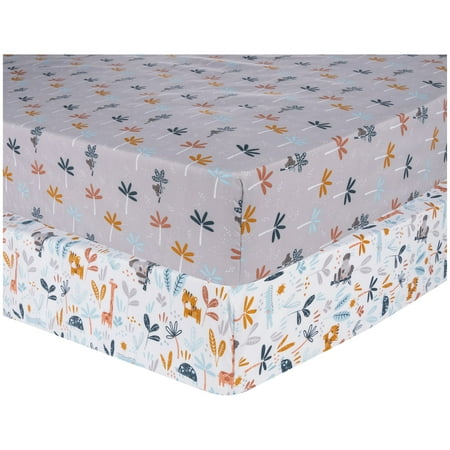 UPC: 0846216066092 | Sammy & Lou Microfiber Fitted Sheets Crib Bed (2 Pieces)