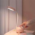 thumbnail image 2 of pitrice Kids LED Touch Sensor Desk Lamp Color eye protection Stepless 3Modes Dimmable Table Light Eye Reading Lamp Pink, 2 of 8