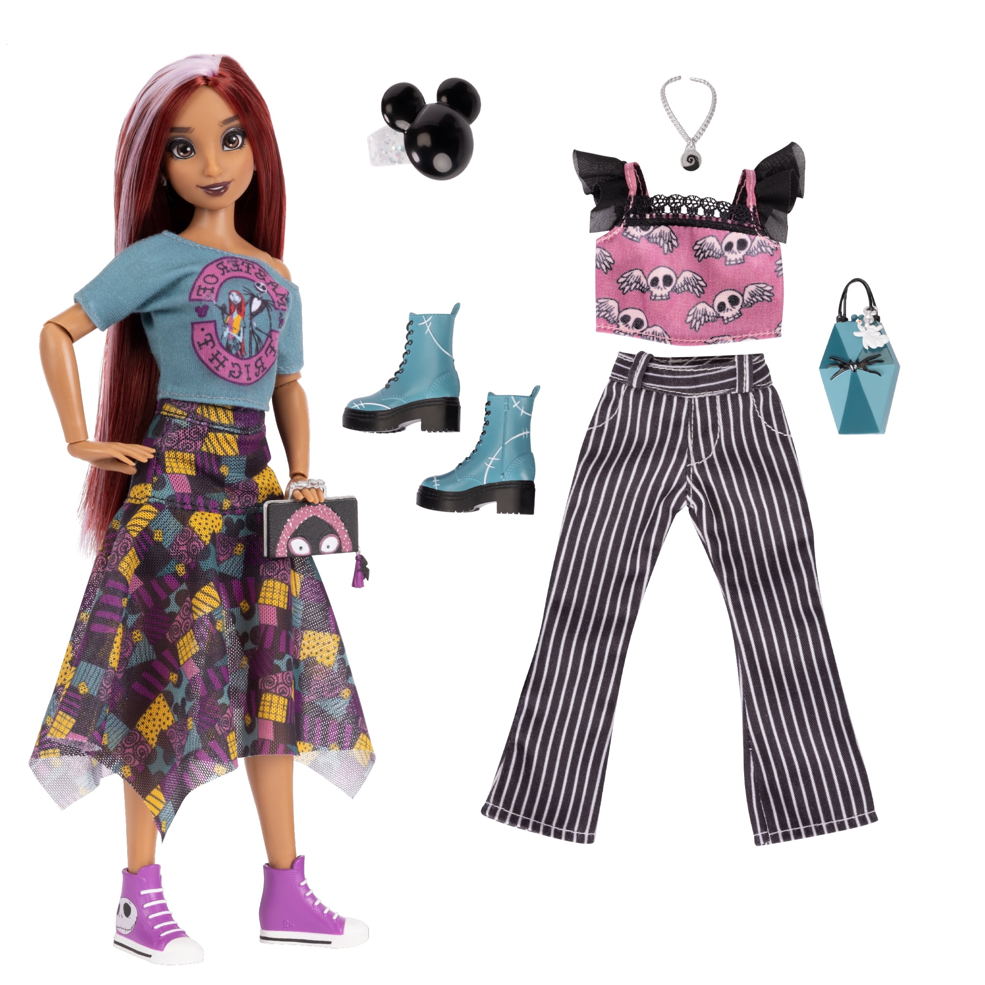 Disney Ily 4EVER I Love Jack & Sally 12 inch Fashion Forward Doll with 2 Gorgeous Fashion Outfits