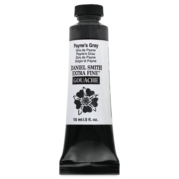Daniel Smith Extra Fine Gouache - Payne's Gray, 15 ml Tube