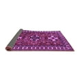 thumbnail image 2 of Ahgly Company Indoor Round Persian Purple Traditional Area Rugs, 3' Round, 2 of 4