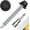 Black, variant on 100 count #10 x 1-1/2 Hex  Self-Drilling Sheet Metal Roofing Screws with EPDM Washer, Zinc Plated Steel  Screw, Sheet Metal Roof Screws with Hex Socket