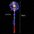 thumbnail image 4 of 5-30pcs LED Bobo Balloons Santa Claus Transparent LED Light Up Balloons Glow Bubble Balloons New Year Christmas Party Decoration, 4 of 5