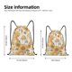 thumbnail image 2 of Fotbe Groovy Hippie Flower Mushrooms Bolsa Mochila con Cordón Estampada, Bolsa de Gimnasio Deportiva, Bolsa Cinch, Bolsa con Cordón para Hombres y Mujeres-Small, 2 of 6