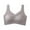 Gray, variant on Sports Bras for Womens Seamless Wirefree Yoga Bra Comfy Everyday Bralettes Stretchy Wide Straps Bra