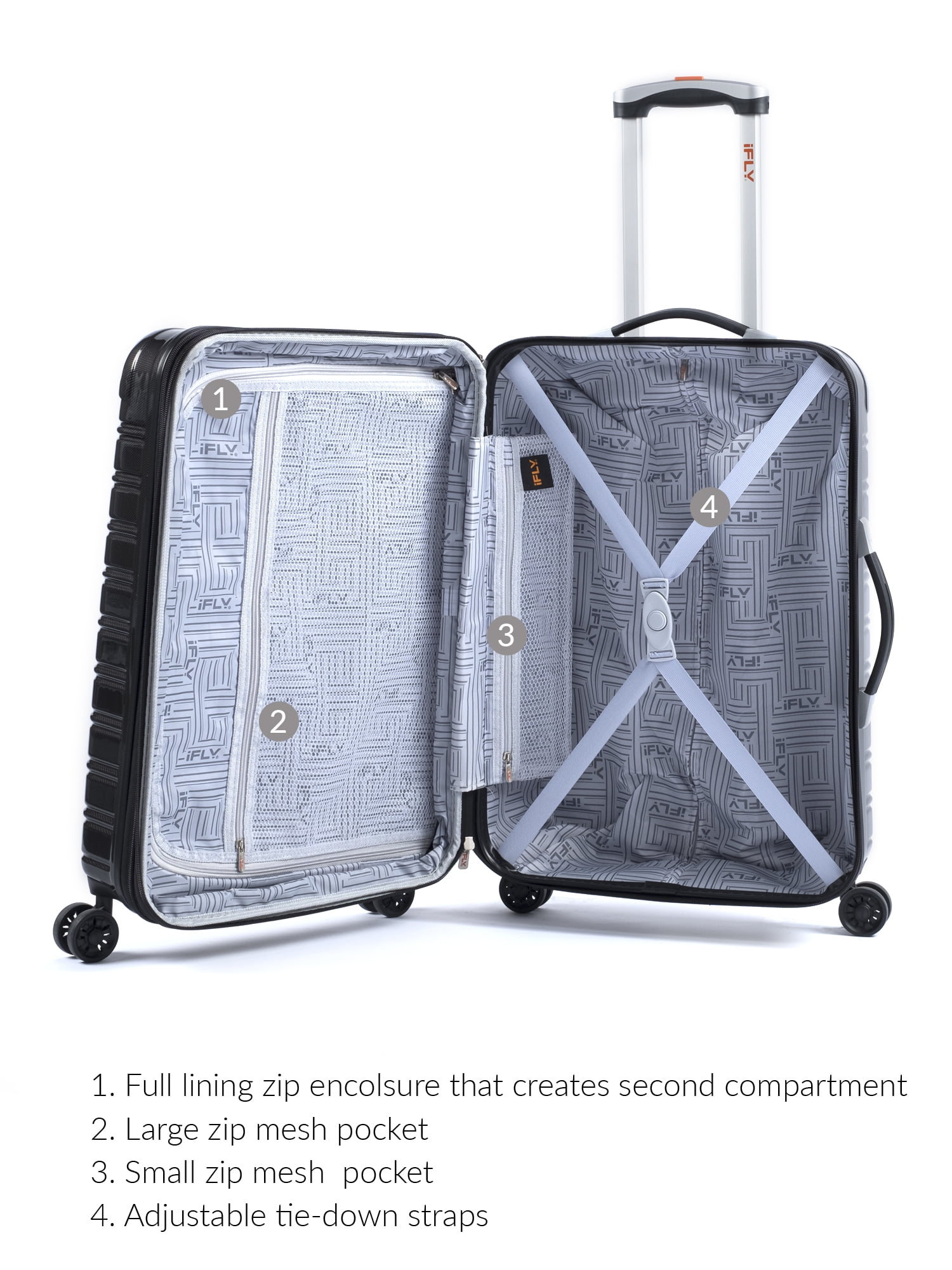 ifly luggage 24 inch