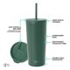 thumbnail image 2 of Vaso aislante moderno, sencillo, con tapa y pajita, 500 ml, 2 of 7