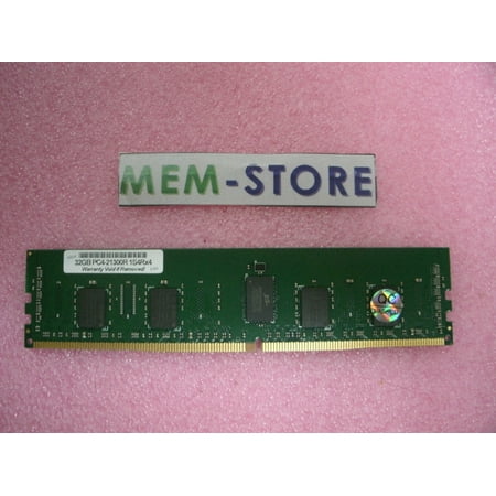 128GB 4x32GB DDR4-2666Mhz RDIMM Memory TSV Asus Z10pa-d8 Xeon e5-2683v3 Bios3202 (3rd Party)