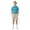 Bachelor Button, variant on Birdie Bound Boys Performance Floatie Flamingo Golf Polo Shirt, Sizes XS-XL