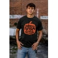 thumbnail image 4 of Halloween Pumpkin NASA Jack O Lantern Men's Graphic T Shirt Tees Brisco Brands S, 4 of 6