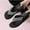 Noir, variante sur UKAP Pantoufles pour Femme à Strass, Sandales Compensées et à Plateforme, Sandales de Plage de Magasinage, Légères, Noires, 6