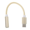 thumbnail image 3 of Adapter Type C To 3.5MM Aux Audio Adapter Braided Audio Headset Adapter for Letv /, 3 of 7