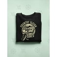thumbnail image 3 of Country Sleigh Rides Winter Women's Sweatshirt, 3 of 4