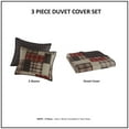 thumbnail image 5 of Madison Park Timber 3 Piece King/Cal King Reversible Printed Quilt Set Red/Black, 5 of 6