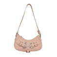 thumbnail image 2 of Bolso de hombro jinwen de PU para mujer rosa, 2 of 8