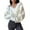 Sweater 320# White, variant on Women Sweaters Wrap V Neck Cropped Sweaters Fall Long Sleeve Front Off Shoulder Solid Color Knitted Pullover Tops Casual Cozy Daily Wear