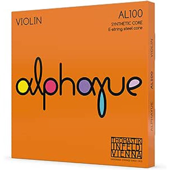 Thomastik Alphayue AL100 Violin Strings Full Set 4/4 Size