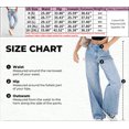 thumbnail image 7 of JOLIP Women's Mid Rise Skinny Ankle Jeans, Rhinestone Embroidered Back Pockets Stretch Denim Pants, 7 of 7