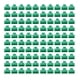 thumbnail image 1 of 100pcs Greenhouse Clamps Film Row Cover Netting Tunnel Hoop Clip Frame Shading Net Rod Clip Greenhouse Film Clamps 14mm / 0.6in, 1 of 5
