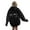 Black, variant on Womens Hoodies Graphic Letter Print Long Sleeve Drawstring Pullover Tops Casual Comfy Activewear Sweatshirts