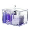 thumbnail image 2 of CNKOO Acrylic Cotton Swab Makeup Box Portable Cosmetics Organizer, 2 of 8
