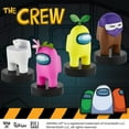 thumbnail image 6 of Among Us Crewmates Stampers 8pk White Dead Fortegreen Viking Pink Assorted Figures Box PMI International, 6 of 6