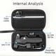 thumbnail image 5 of For DJI Osmo Mobile 7 Pro Mobile 7 Stabilizer Portable Storage Bag Shockproof EVA Carrying Case - Gr, 5 of 5