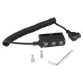 thumbnail image 2 of Lanxri D-Tap To 2 Pin Male Coiled Power Cable Brand New, 2 of 4