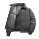 thumbnail image 2 of Ceisia Men's Solid Color Outdoor Sports Jacket Climbing Running Gift Long Sleeve Zip Up with Pockets, 2 of 9