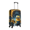 thumbnail image 3 of Cute Anime Cartoon Minions Travel Suitcase Protective Cover Trunk Case Washable Elastic Luggage Cover Fits Large Suitcase Protector Baggage With Concealed Zipper Gifts, 3 of 5