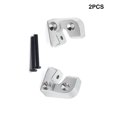 thumbnail image 3 of stanreset 2 Pieces RC Car Main Beam Fixing Parts Model Vehicles Beams Mount Automotive Toy Modified Accessory Spare Parts Silver, 3 of 6