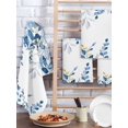 thumbnail image 2 of Blue Eucalyptus Kitchen Dish Towels for Drying Dishes Set of 2, Watercolor Spring Weeping Botanical Waffle Weave Microfiber Hand Tea Bathroom Towels Quick Dry & Absorbent Towel 15.7x23.6, 2 of 7