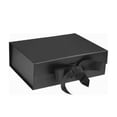 thumbnail image 1 of Caja De Regalo Magnética Y Plegable De 40 x 30 x 14 cm, Negro, 1 of 5