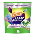 thumbnail image 1 of Gain Flings Capsules de Détergent à Lessive, Parfum Fraîcheur Éclatante, avec Protection Anti-Odeurs, 15 Unités, 1 of 12