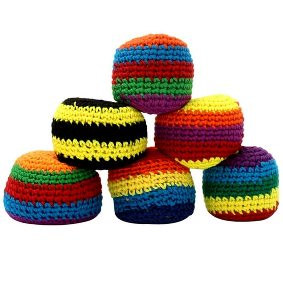 6PCS Juggling Ball Woolen Funny Educational Juggle Ball Play Ball for Children