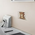 thumbnail image 6 of Switch Panel 4.48x4.56In Switch Plate Wall Panel Living Room Kitchen Bedroom Study Switch Panel Stylish Decoration Cartoon Grey Bear, 6 of 8