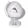 Globe with Stand Aluminum Silver 16.5"