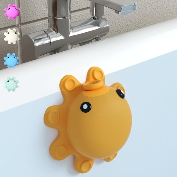 Funda de desagüe para baño, bañera, roslim, silicona, color amarillo