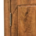thumbnail image 5 of Freestanding Brown Triangle Storage Cabinet: Adjustable Shelves, Floor Cabinet for Bathroom & Home Kitchen, 5 of 22
