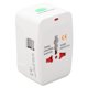 thumbnail image 5 of Adaptador de Viaje Universal, 2 Puertos USB Convertidor de Potencia Portátil Abs de Cobre para Viaje Mundial, 5 of 7