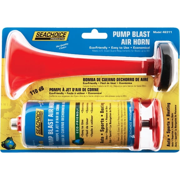 Seachoice Large Eco-Friendly Pump Blast Air Horn