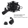 thumbnail image 3 of Univerdal Condenser Microphone Mic Shock Mount Holder Bracket -vibration for On-line Broadcasting Studio Music Recording, 3 of 7
