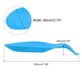 thumbnail image 2 of Silicona Cuchara Descanso, 7.68 x 3.74 Calor Resistente Cocina Utensilio Soporte Espátula Cucharón Descanso para Mostrador Estufa Tapa, Azul 8uds, 2 of 6
