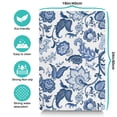 thumbnail image 5 of Pet Feeding Mat with Aesthetic Floral Design and Wildflower Butterfly Illustration, Absorbent Waterproof Non-Slip Dog Food Mat, 5 of 7