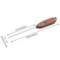 thumbnail image 4 of YAOMOBB Baking Thermometer TP300 Kitchen Gadgets Waterproof Accurate Instant Read LCD Display Long Probe, 4 of 7