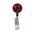 thumbnail image 1 of French Bulldog Retractable Badge Reel or ID Holder with Clip, 1 of 1