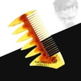 thumbnail image 1 of Cepillo cabello  cabello, Peluquería del cabello Antiestático para peinar Seco en húmedo para Diente Doble shamjiam Cepillo de peine para el cabello, 1 of 8