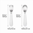 thumbnail image 2 of Oxo Tot Fork & Spoon Set - Dusk - 12 months +, 2 of 4