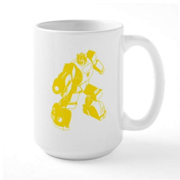 CafePress - Bumblebee Mugs - 15 oz Ceramic Large White Novelty Mug